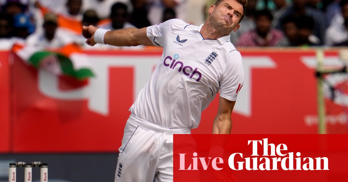 India v England: second Test, day three – live | England in India 2024